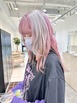 ニュート(Neut )&nbsp;ペールピンク×ホワイトシルバー/ポイントカラー