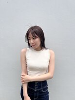 ロカ 表参道(loka)&nbsp;レイヤーカット/前髪[表参道/ブリーチ/ハイライト]Mai