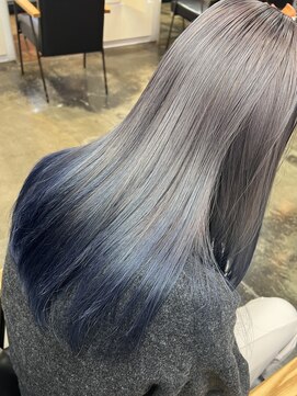 マノ 千歳烏山(MaNO) 〈aya〉ブリーチカラー/ロングレイヤー/くびれヘア/髪質改善