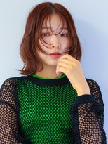 ヘアサロン ガリカ 表参道(hair salon Gallica)&nbsp;【miko】韓国風レイヤーボブ/顔周りレイヤー/暖色系カラー
