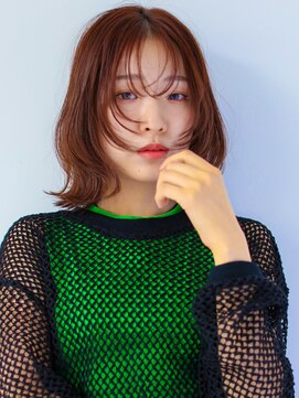 ヘアサロン ガリカ 表参道(hair salon Gallica) 【miko】韓国風レイヤーボブ/顔周りレイヤー/暖色系カラー