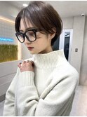 大人ショート/ショートカット/ショートボブ/30代40代/福岡天神/