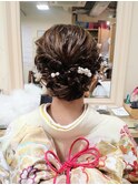 成人式ヘアセット