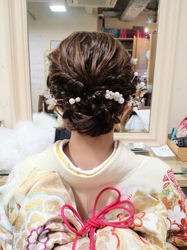 アエラス(Aeolus) 成人式ヘアセット