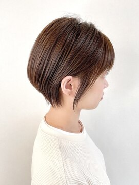 セロ 東辻井店(SERO) 【SERO東辻井】耳かけショートボブ_横顔キレイ