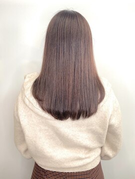 カレンアンドエクラート 大宮(KAREN&ECLART) 髪質改善　艶髪　ストレート　縮毛矯正　暗髪　韓国風　ロング