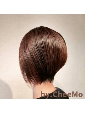 チーモ ハッピー ヘア メイク(CheeMo happy hair make) 前下がりボブ
