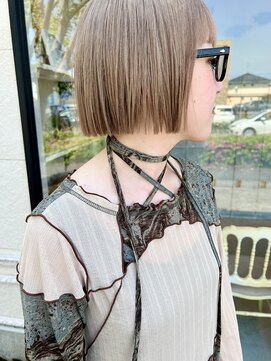 エマヘアープラス 下郡店(Emma Hair plus) 《REI》 ミルクティーベージュ　beige