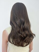 アイティー バイ アルバム 中野店(IT by ALBUM)&nbsp;レイヤーロングカーキベージュニュアンスカラー_ba483011