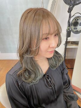 イーストハムヘッドショップ(EAST HAM head shop) 透明感くすみカラー/インナーカラー