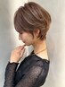 カット＋カラー＋Marbb(マーブ) 海老名/美容室/ショートヘア/白髪◎/くびれ