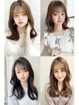 ビューエヒメ(VIEW EHIME)&nbsp;大人カワイイ小顔になるワンレンネビージュ黒髪ボブルフ髪質改善