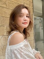 アース 越谷店(HAIR&MAKE EARTH)&nbsp;ミディアムレイヤースタイル
