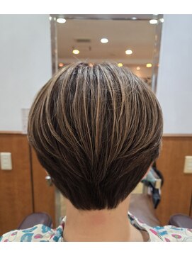 松本平太郎美容室 立川店 【立川 ハイライトショート 30代40代50代60代◎ 】