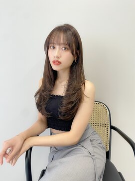 モク 立川(moc) moc style 立川/韓国/ブリーチ/髪質改善/前髪/顔まわり/レイヤー