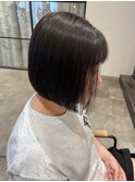 前下がりボブ