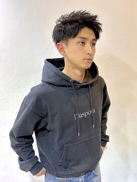 セプト(sept.) ツイストスパイキーショートスタイル【sept.セプト天白美容院】