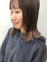 レイ(Lei)&nbsp;ミディアム　前髪カット　顔まわりカット