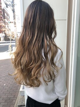 ホール(WHOLE) 【WHOLE】バレイヤージュカラー