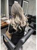 ★シャドウルーツバレイヤージュ風プラチナシルバー★