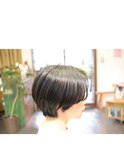 丸みハンサムショート