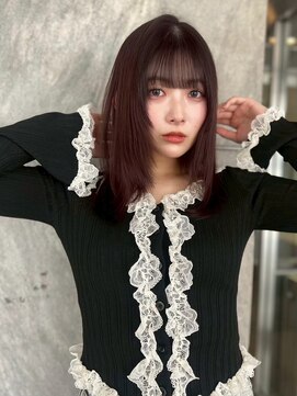 ユーフォリア エヌ 池袋サンシャイン通り店(Euphoria +n) レイヤーボブ　ボブ　レイヤーカット　ミディアムボブ　レイヤー