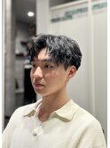 滋賀/南草津/メンズ美容室/波巻きツイストスパイラルパーマ