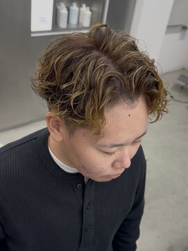 ロンド ローガン 名駅(Lond LOGAN) メンズバレイヤージュ風ラルフカール