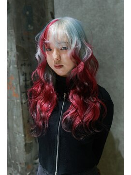 クペウ アエレ(cope'u aele) pale blue×winered design color