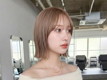 フレイムスヒュー 高崎店(FRAMES HUE)の写真/酸熱トリートメント【メテオカラー】で、カラーしながら髪質改善が叶う◇カラーの色持ちもＵＰ♪[高崎]