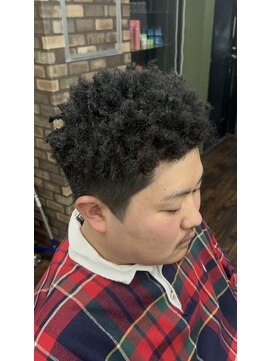 メゾンフォーメン トアロード(Maison for men TorRoad) スパイキーアフロ【メンズパーマ/メンズメッシュ/メッシュパーマ