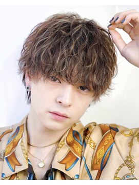 アストラ(ASTRA) MEN’S HAIR/波巻きツイストスパイラル/リバースセンターパート