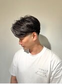 フェザーパーマ × スキンフェード