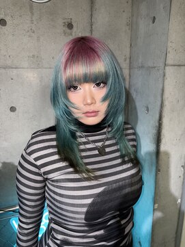 インク 渋谷(INK.) ルーツカラー レイヤーカット