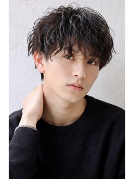 セルンティーヘアー(CERNE tie hair)の写真/【近大徒歩3分/メンズ支持率90%】ツイストスパイラル等、トレンドのパーマスタイルで垢抜け！