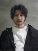 波巻スパイラルパーマツイストスパイラルパーマ無造作ヘア