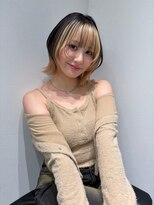 リミット 大宮(limit)&nbsp;レイヤーボブ/ヘムライト/インナーカラー/ブリーチデザイン