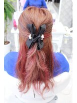 エフエフヘアー(ff hair)&nbsp;back style☆ハイライト＋ダブルカラーvol.21