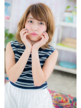 ヘアアンドビューティー ミック(Hair & Beauty miq) ふわくしゅルーズ感＊ラフミディa(miq阿佐ヶ谷)