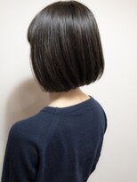 シエル ヘアーデザイン(Ciel Hairdesign) 【Ciel】濃厚グレーで暗髪カラー、就活にも安心！
