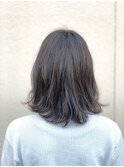 ハイライト×オーキッドブルー【ハイライトブリーチ1回】