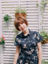 美容室 グローブ 船橋店(globe)&nbsp;無造作☆フェミニンショートボブ【船橋】