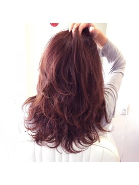 ミュゼ ヘアアンドメイク(Muse'e hair&make) レイヤーたっぷりな大人綺麗めセミロング！