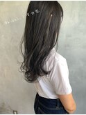 [kichi.] ダークグレージュ×セミロング