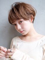 アルバム 銀座(ALBUM GINZA) ナチュラルショート_外ハネボブアッシュブラウン_47021