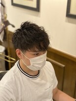 ヒロギンザバーバーショップ 神楽坂店(HIRO GINZA BARBER SHOP)&nbsp;ツイストスパイラルマッシュ