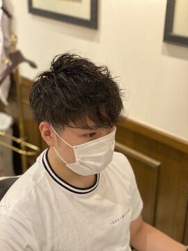 ヒロギンザバーバーショップ 神楽坂店(HIRO GINZA BARBER SHOP) ツイストスパイラルマッシュ