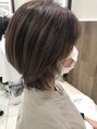 レブリィ ゼンコームサシサカイ(Reverie ZENKO Musashisakai)&nbsp;ショートバレーヤージュ色落ちしてもかわいいです。