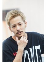メンズサロンドットリアン(dot. lien)&nbsp;【men’s salon dot. Tokyo】ブロンドショートアップバング