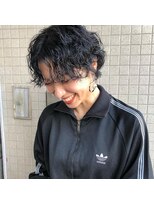 イツモノトコロ(kami to zakka)&nbsp;【イツモノトコロ】黒髪パーマ♪